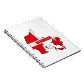 Deense kaart notitieboek (Rechterzijde)