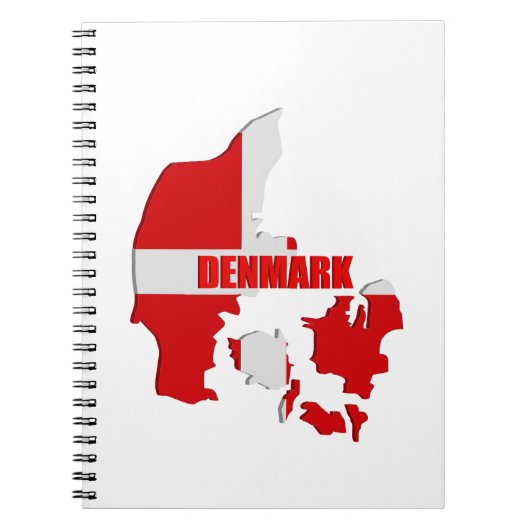 Deense kaart notitieboek (Voorkant)