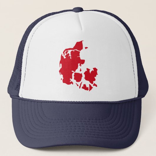 Deense kaart trucker pet (Voorkant)