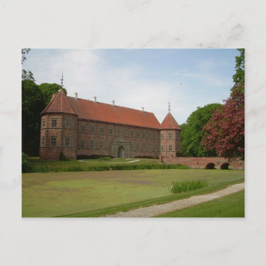 Deense kasteel briefkaart (Voorkant)