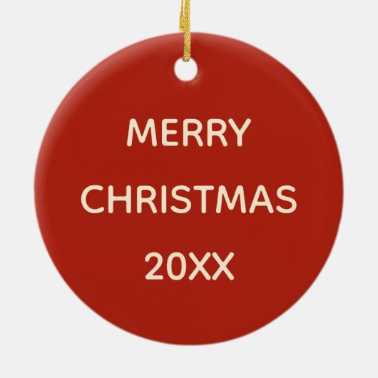 Deense kerst keramisch ornament (Achterkant)