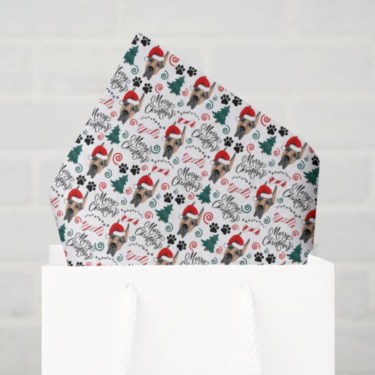 Deense Kerst Tissue Papier (Cadeauzakje)