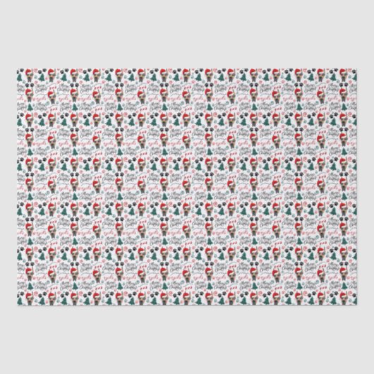 Deense Kerst Tissue Papier (Voorkant)