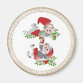 Deense kerstfiguren magneet (Voorkant)