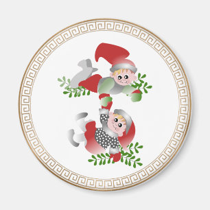 Deense kerstfiguren magneet