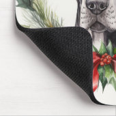 Deense Kerstkrans Feestelijke Pup Muismat (Hoek)
