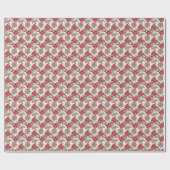 Deense koekjes & cacao Hygge Kerstmis Cadeaupapier (Vlak)