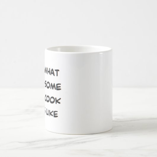 deense kok , geweldige koffiemok (Center)