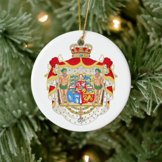  Deense koninklijke wapenstilstand Keramisch Ornament (Boom)
