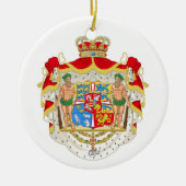  Deense koninklijke wapenstilstand Keramisch Ornament (Voorkant)