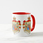 Deense koninklijke wapenstilstand Mok (Voorkant rechts)