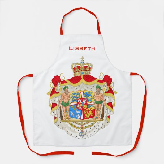  Deense koninklijke wapenstilstand Schort (Voorkant)