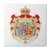  Deense koninklijke wapenstilstand Tegeltje (Voorkant)