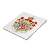  Deense koninklijke wapenstilstand Tegeltje (Zijkant)