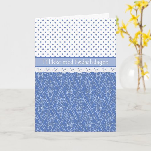 Deense Maagdenpalm, Faux Kant, de Verjaardag van Kaart (Gele Bloem)