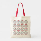 Deense Meisje Budget Tote Bag (Achterkant)