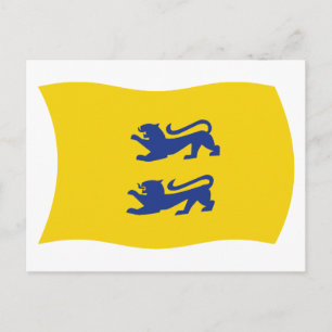 Deense Minderheid in Zuid-Sleeswijk Vlag Postkaart