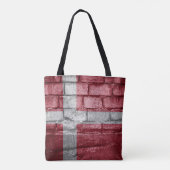Deense muur tote bag (Achterkant)