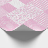 Deense papieren Star-versieringen in roze Cadeaupapier (Hoek)