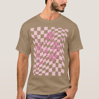 Deense pasta esthetische Cherry Blossom Japanse sa T-shirt