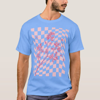 Deense pasta esthetische Cherry Blossom Japanse sa T-shirt