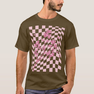 Deense pasta esthetische Cherry Blossom Japanse sa T-shirt