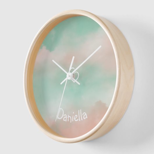 Deense Pastel Turquoise en Blush Pink (Hoek)