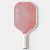 Deense Pastels-cirkels en zwembroeken met seriële Pickleball Paddle (Voorkant)