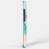 Deense Pastels Grip Line Art Curven Samsung Galaxy Hoesje (Rechterkant)