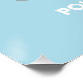 Deense politieke kaart perfect poster (Hoek)