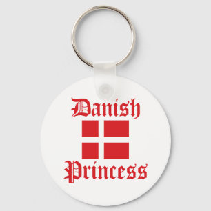 Deense prinses sleutelhanger