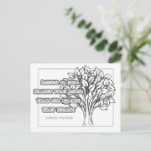 Deense Proverb Coloring Briefkaart (Staand voorkant)