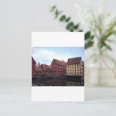 Deense reizen briefkaart (Staand voorkant)