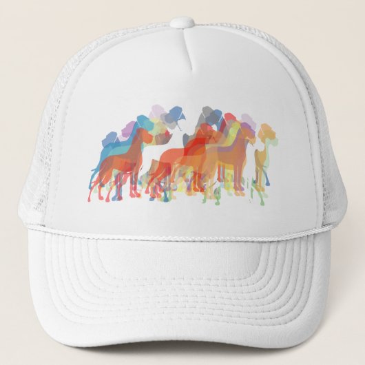 Deense reuzenhonden trucker pet (Voorkant)