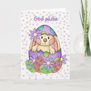 Deense taal Paas Kaart - God Paske
