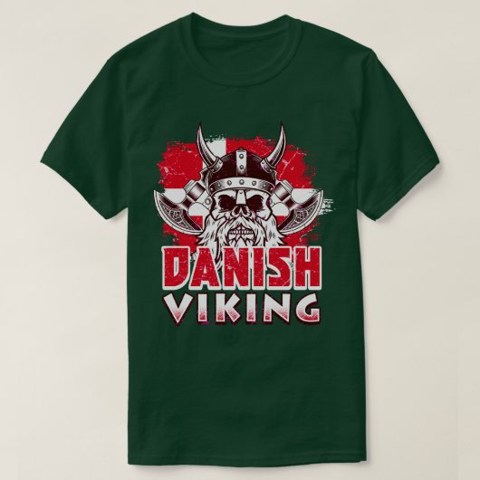 Deense Viking 3 T-shirt (Design voorkant)