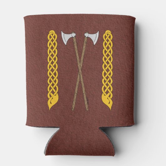 Deense/Viking-assen, doorgesneden in het netwerk Blikjeskoeler (Achterkant)