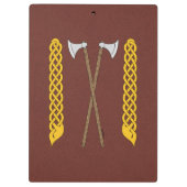 Deense/Viking-assen, doorgesneden in het netwerk Klembord (Achterkant)