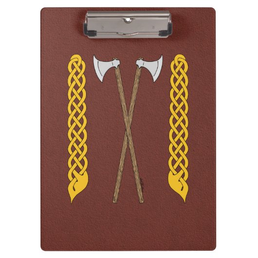 Deense/Viking-assen, doorgesneden in het netwerk Klembord (Voorkant)