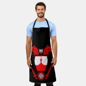 Deense Viking Schort (Gedragen)