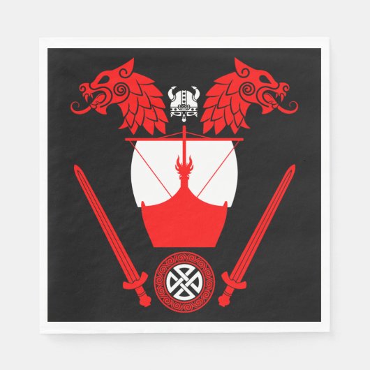 Deense Viking Servet (Voorkant)