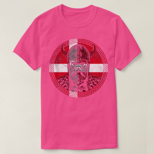 Deense Viking Warrior 3 T-shirt (Design voorkant)