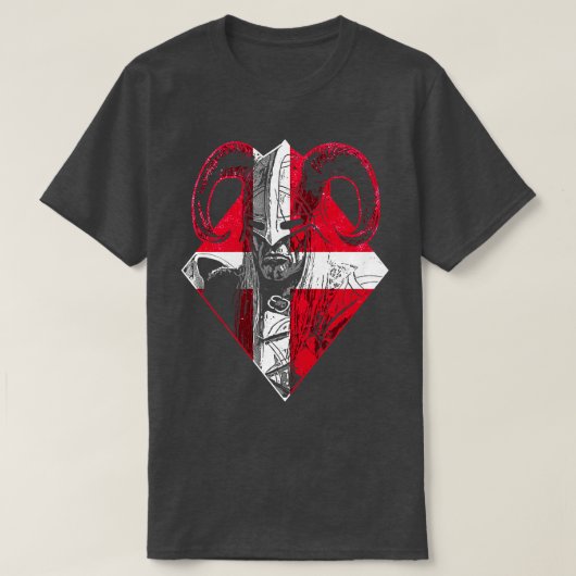 Deense Viking Warrior 7 T-shirt (Design voorkant)