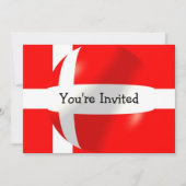 Deense vlag Alle voorvallen Kaart (Voorkant)