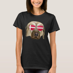 Deense vlag Anatolische herder hond Denemarken POC T-shirt