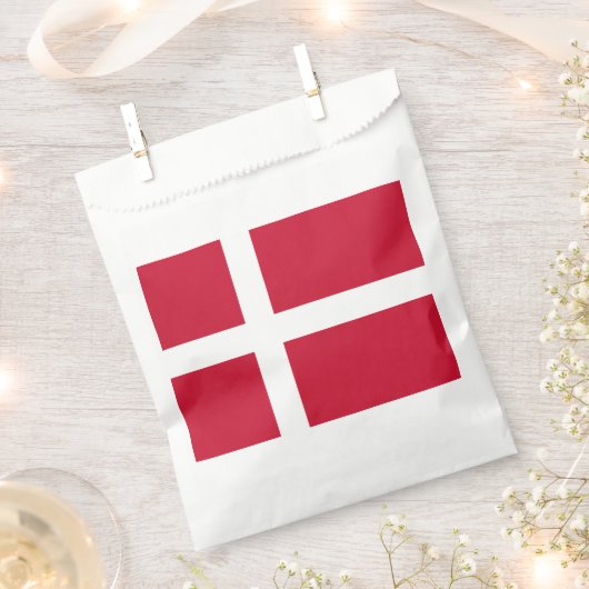 Deense vlag bedankzakje (Geknipt)