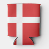 Deense vlag blikjeskoeler (Voorkant)
