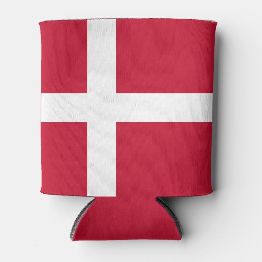 Deense vlag blikjeskoeler (Voorkant)