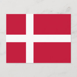 Deense vlag briefkaart
