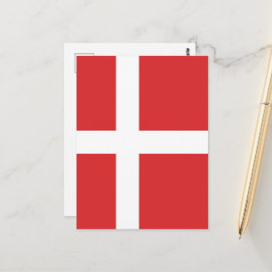 Deense vlag briefkaart